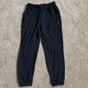 Lululemon Black Capri Pants with 100% Cotton Lining